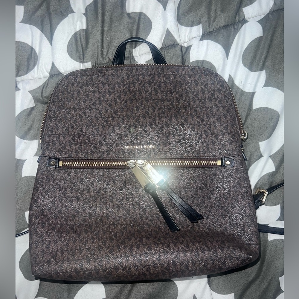 Authentic Michael Kors book-bag purse